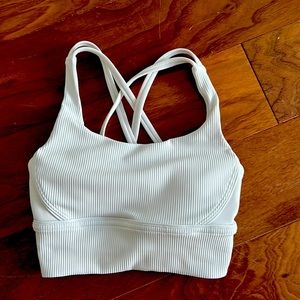 Lululemon Energy Bra Long Line *Rib